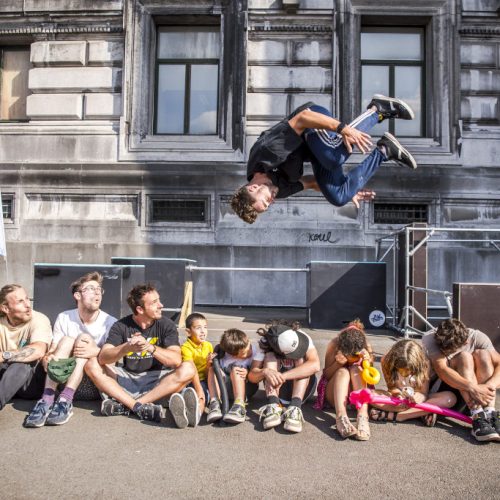 in the streets parkour